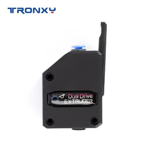 tronxy 3d printer parts and accessories 1 75mm tputpe extruder with double extrusion wheel for x5sa 2e x5sa 400 2e x5sa 500 2e free global shipping