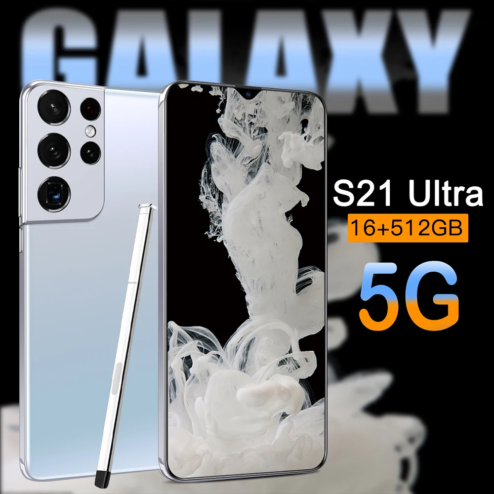 

Galay S21Ultra 5G Smartphone 6.7 inch Smart Phone Unlocked mobile phone 6800mAh dual-SIM dual standbycell phone Global version