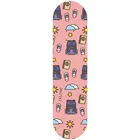 Кленовый Скейтборд с двойным рокером, модный Уличный Скейтборд 8,0, профессиональный скейтборд для развлечений Kaykay для взрослых