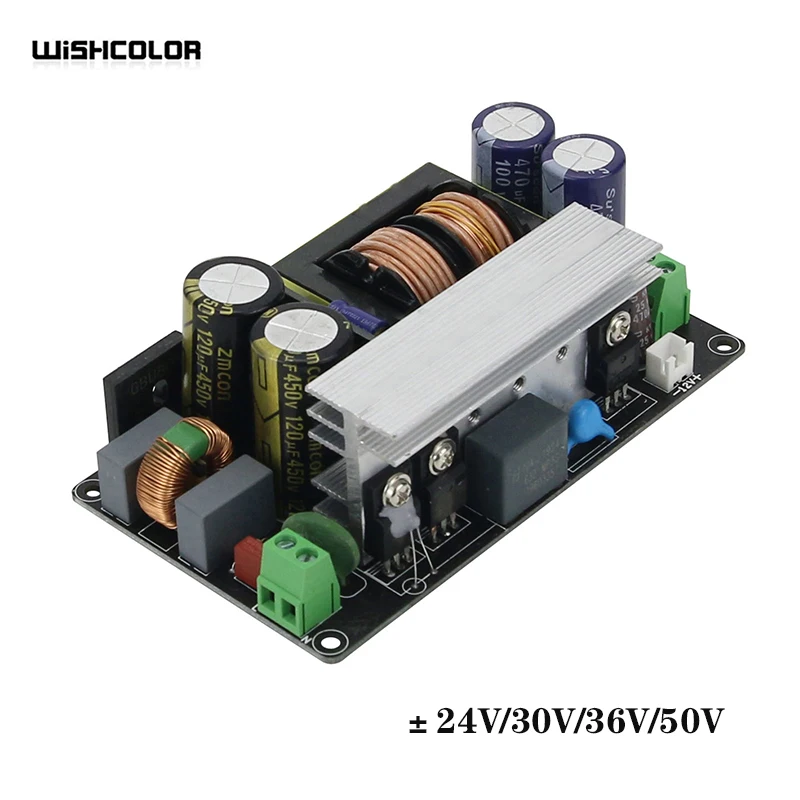 Wishcolor Новый AC 200-240V LLC усилитель мощности плата импульсного источника питания 600 Вт