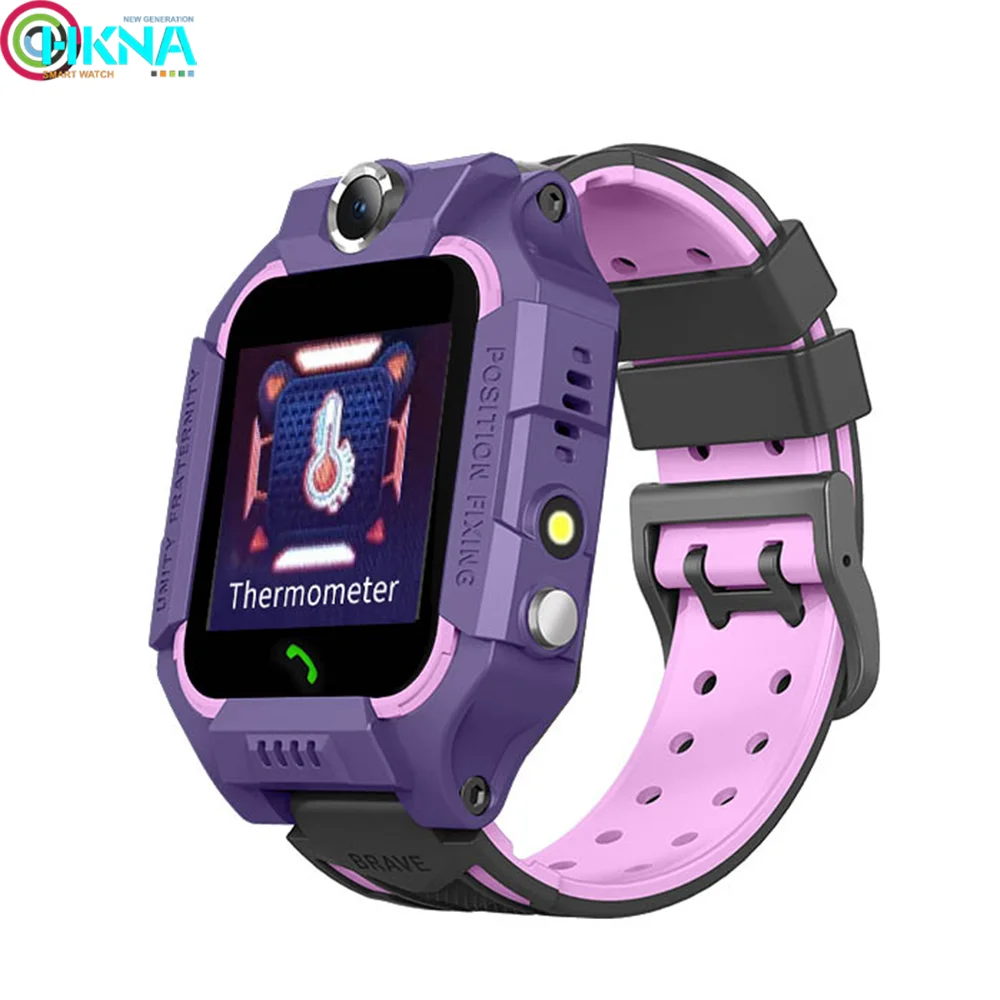 Водонепроницаемые Смарт часы для детей GPS измерительный трекер температуры