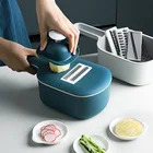 Многофункциональная шинковка для картофеля, моркови, огурца, мандолина, резак, терка, измельчители с фильтромкухонные инструменты для фруктов и овощей