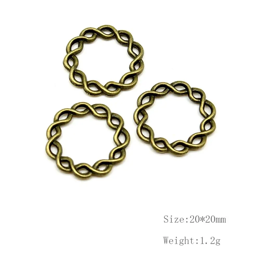 

Malzahar 25 Pieces Wreath Jewelry Findings Components Diy Craft Supplies