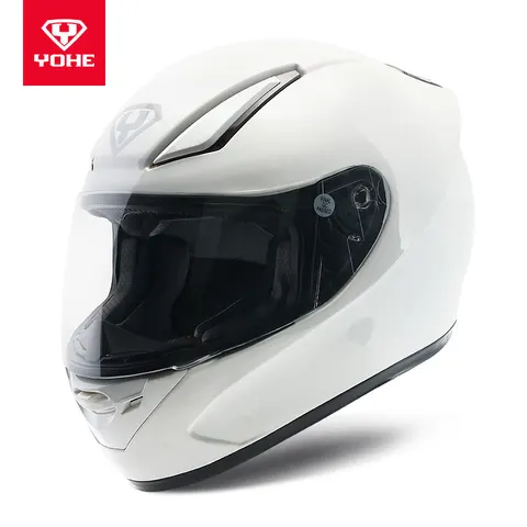 Мотоциклетный шлем YOHE, шлем на все лицо, из АБС-пластика