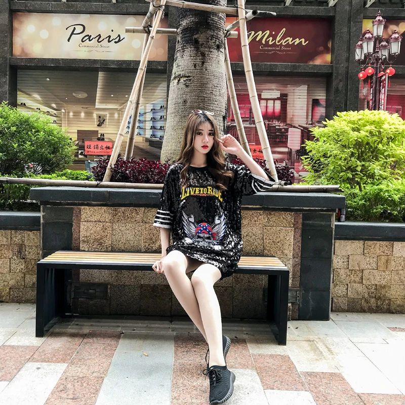 Повседневная прямая модная эротическая одежда с геометрическим рисунком