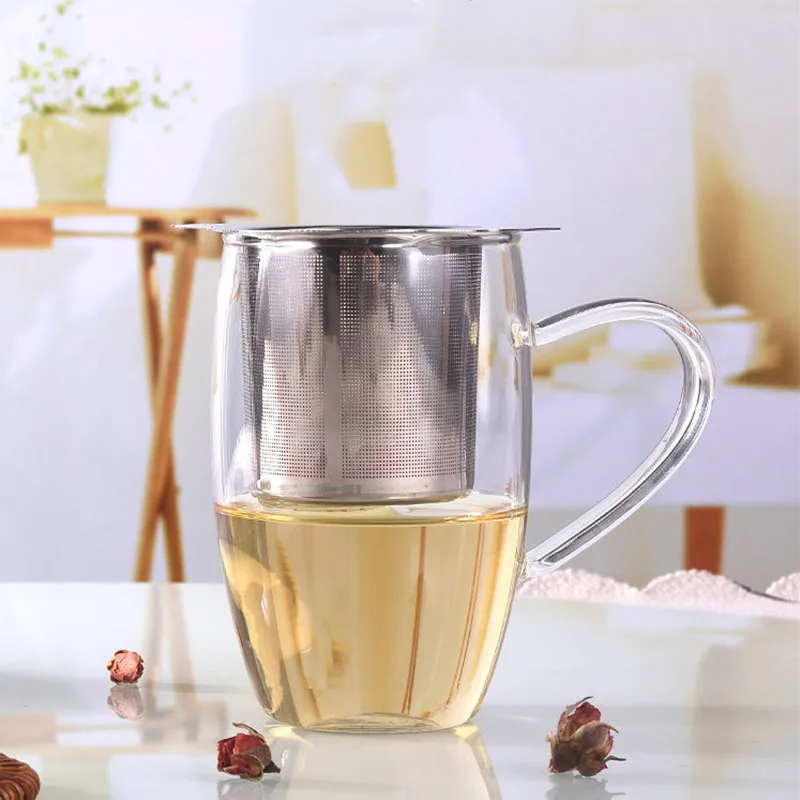 Фильтр для чая повторного использования сетчатый заварочный чайник из
