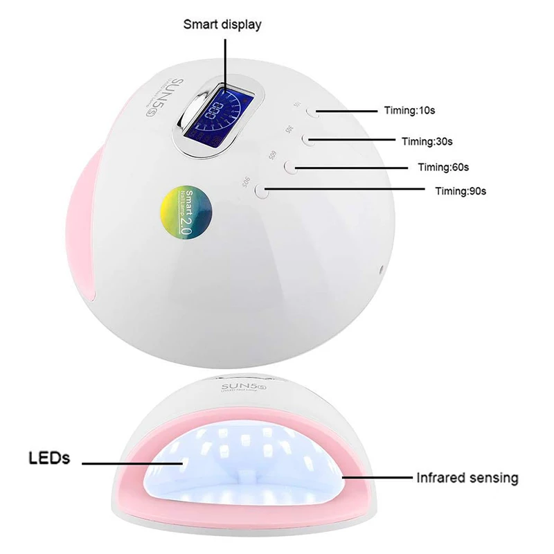 Профессиональная Сушилка для ногтей светодиодсветодиодный УФ-лампа