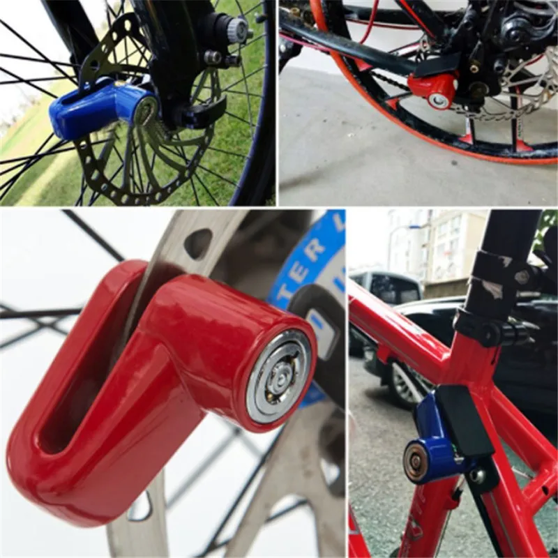 Motorcycle Electric Car Anti-theft Disc Brake Lock Bicycle Alarm U Shape Keys Security anti-theft | Автомобили и мотоциклы