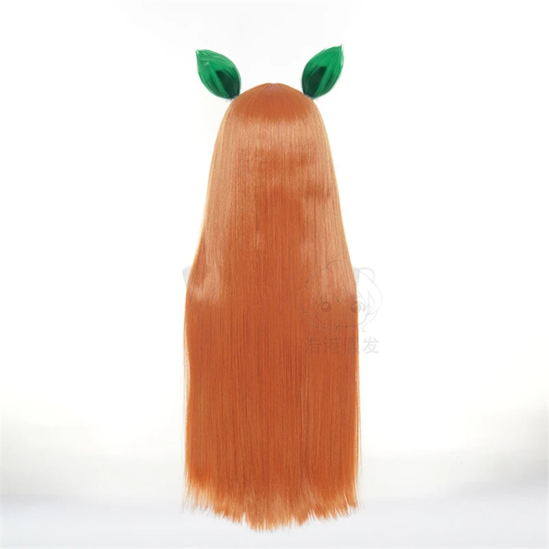 

Uma Musume Pretty Derby Silence Suzuka Cosplay Wig with Bangs Ears Long Straight Helloween Party Synthetic Hair Heat Resistant
