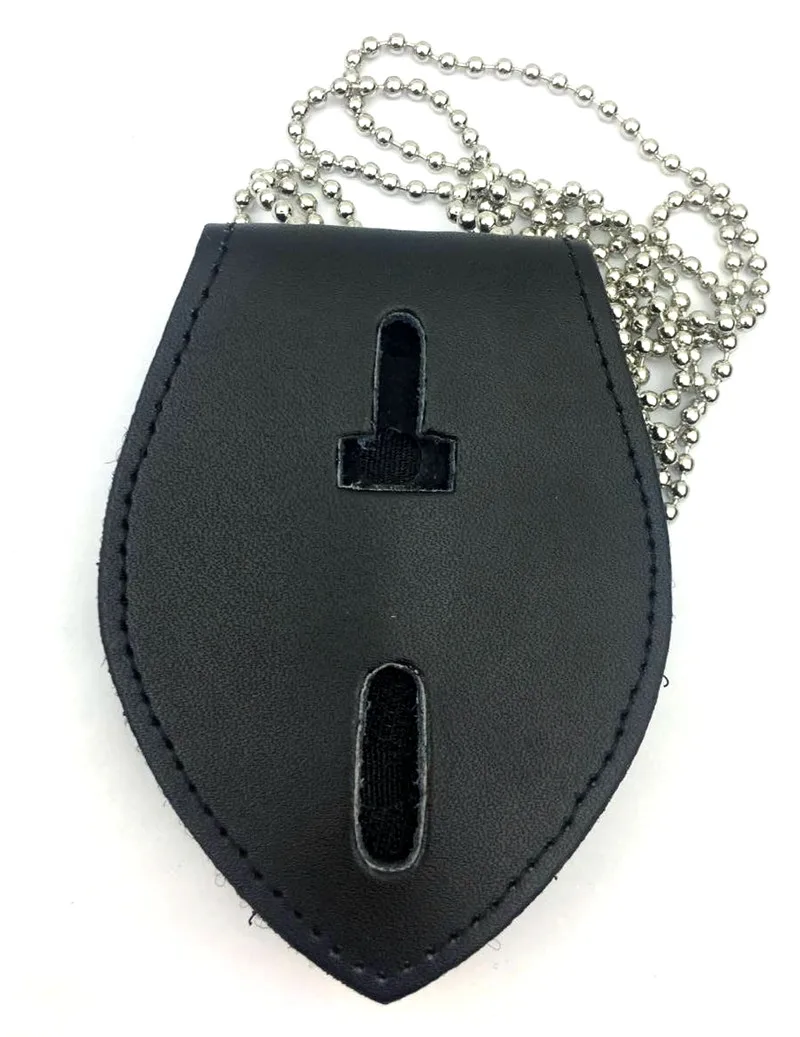 Универсальный держатель для бейджа американский кожаный полицейский детектив с