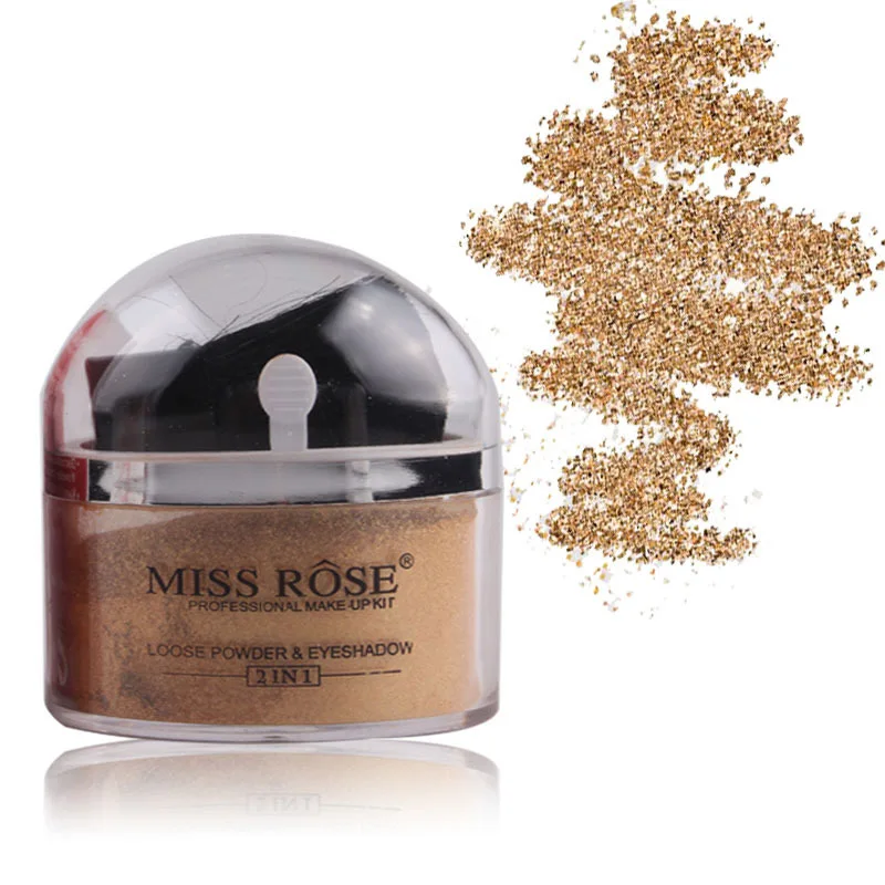 

Monochrome Natural Brightening Powder, Nose Shadow, Eye shadow, Gold And Silver Powder, High Gloss Powder Maquillaje