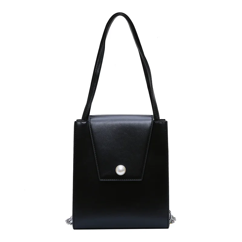 Женские сумки через плечо новинка 2020 Ретро стиль на цепочке ремне одноцветная