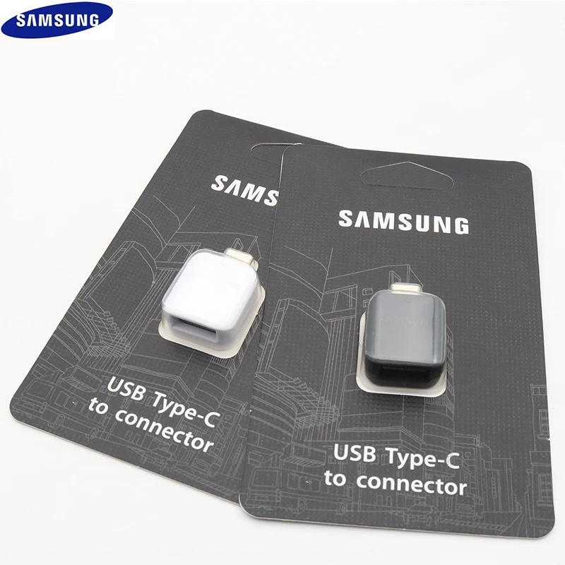 

Original samsung USB 3.1 TYPE C OTG Data Adapter For Galaxy S8 S9 Plus Note 8 9 A8 2018 support pen drive/Keyboard/Mouse/U Disk