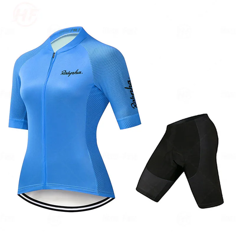 

Women Cycling Clothing Bicycle Jersey Set Female Ropa Ciclismo Girl Cycle Casual Wear Road Bike Bib Short Pant Pad Ropa Ciclismo