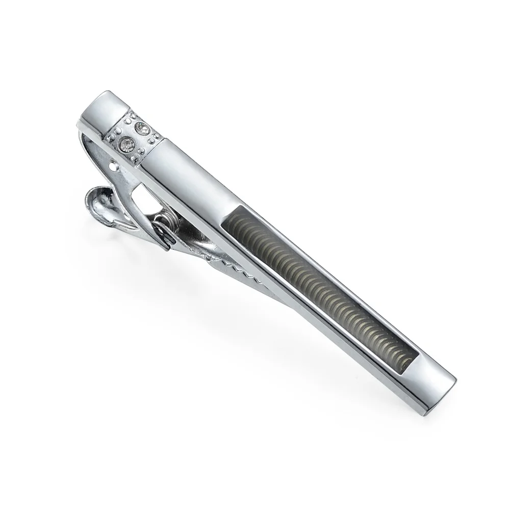 

Свадебный зажим для галстука Роскошная качественная бижутерия медные зажимы для галстука Металлические запонки для мужских рубашек модны...