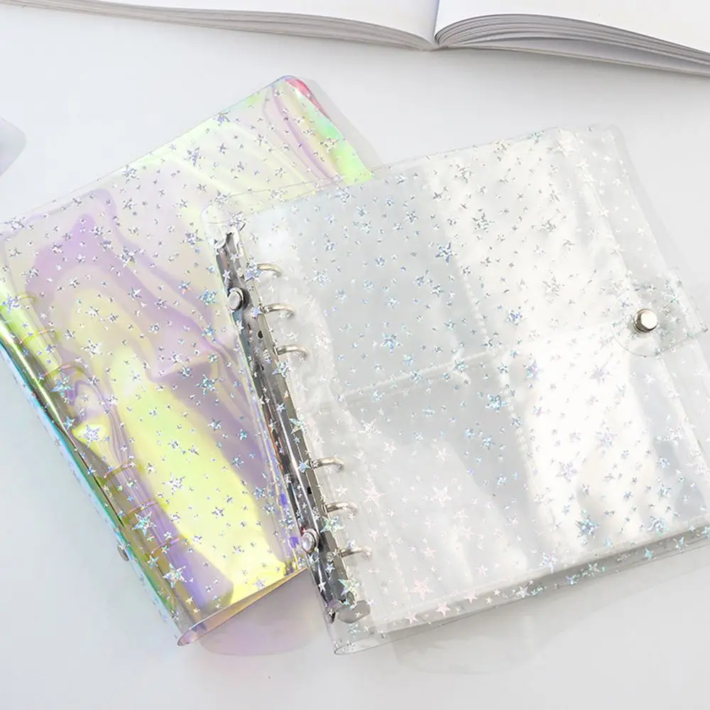 

Transparent Star Soft PVC Portable 3inch 5inch Photo Album Jelly Color Album for Mini Instax & Name Card Album Photos