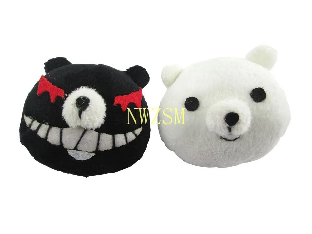 Зажим для волос Dangan Ronpa Danganronpa женский головной убор косплея черного и белого