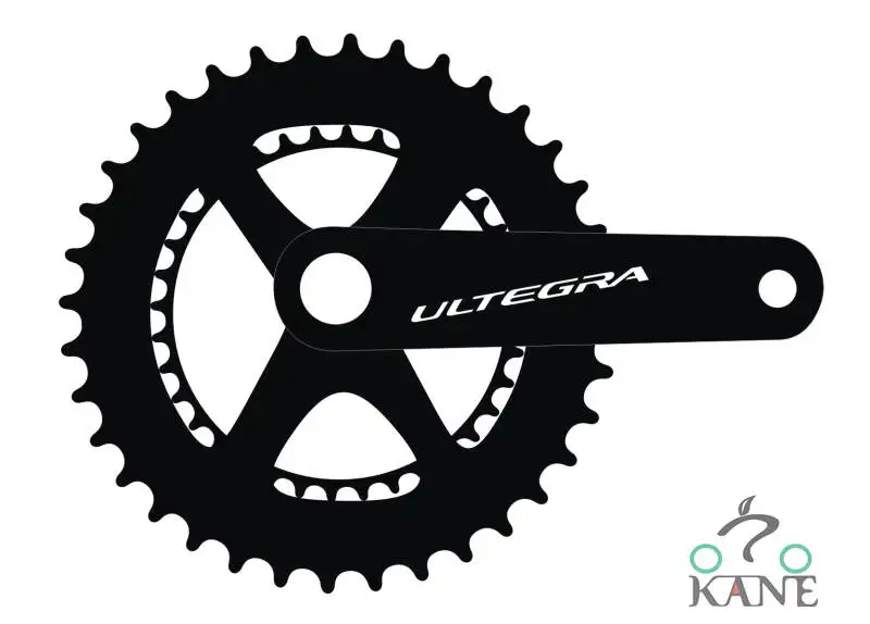 Наклейка для кривошипа ULTEGRA 2 шт./набор | Спорт и развлечения