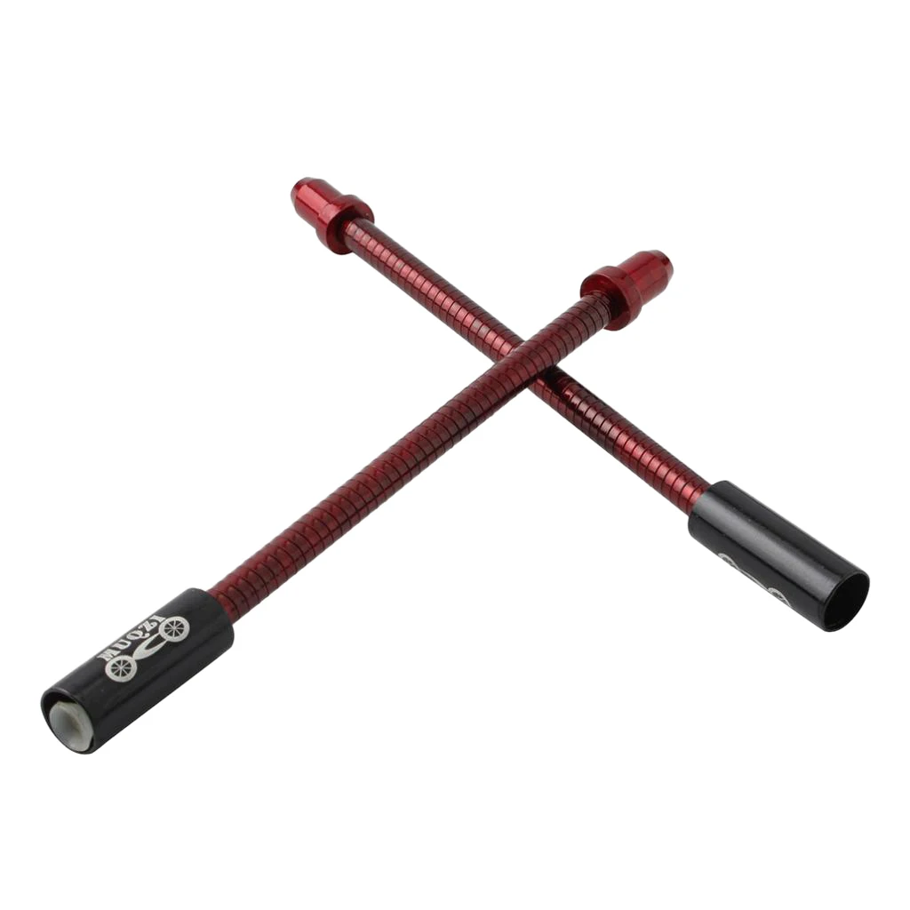 2x велосипедная Гибкая в Тормозная лапша суппорт внутренняя трубка биконус