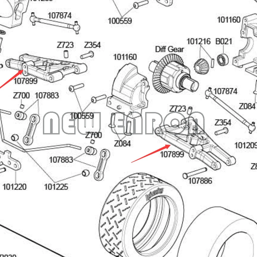 новая алюминиевая передняя