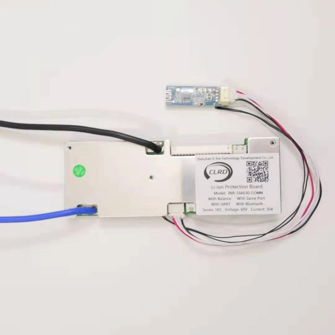 

16S 48V 60A lifepo4 li ion battery protection circuit module pcm pcb bms with UART rs485 communication
