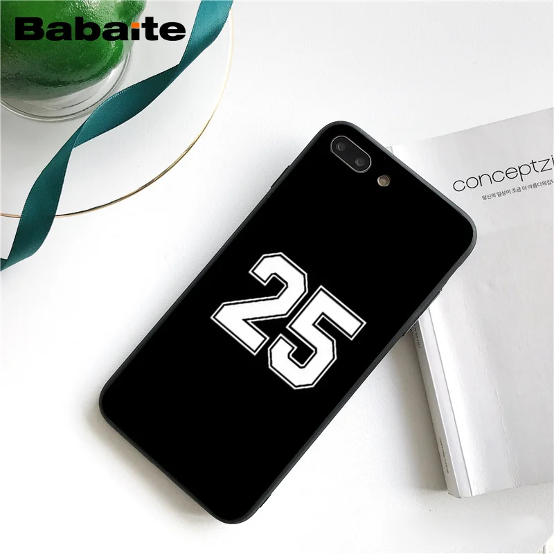 As show Babaite футбол счастливое число и буква чехол для телефона iphone 11 Pro 11Pro Max X XS MAX 6 6s 7 7plus 8 8Plus 5 5S SE XR - Цвет: As show