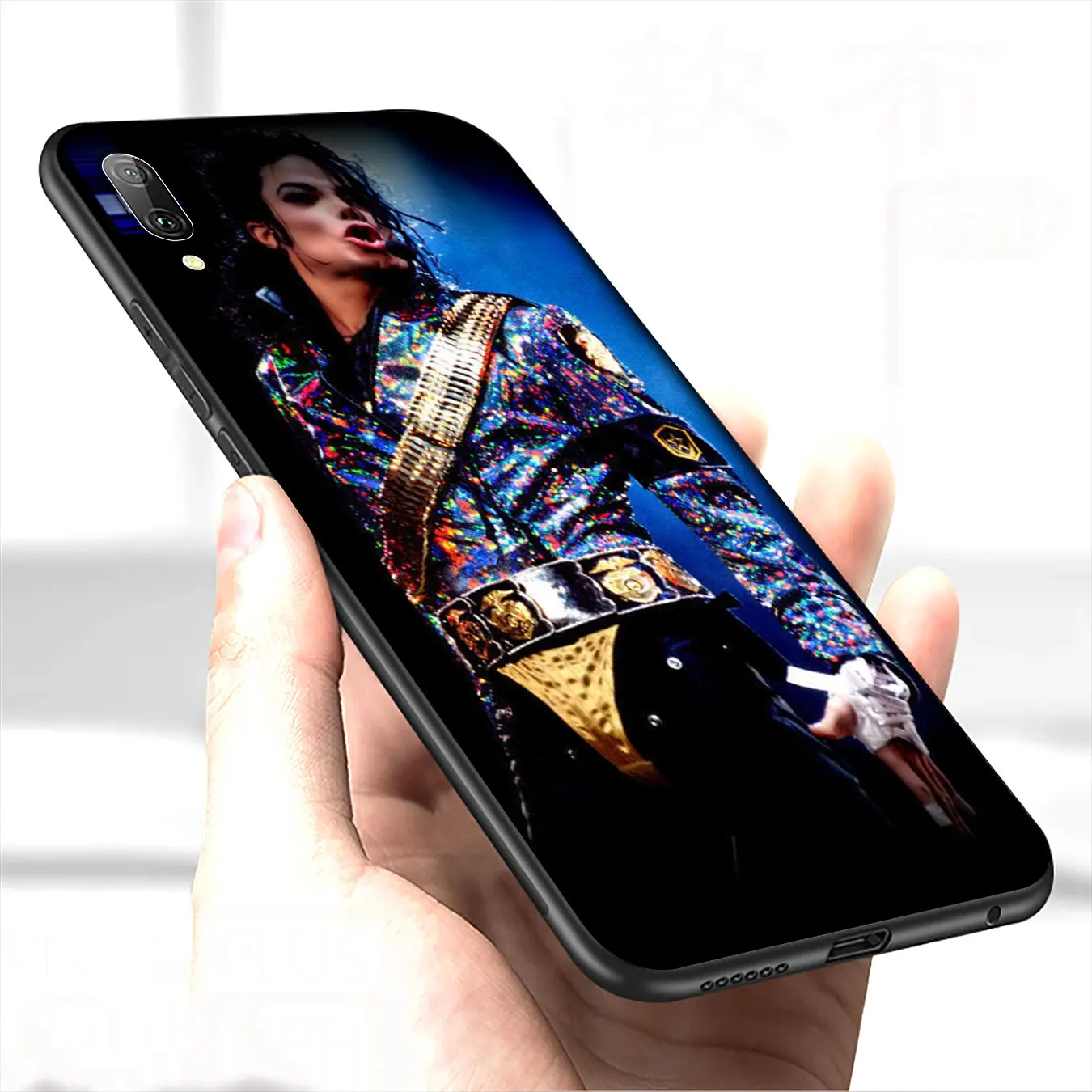 Мягкий силиконовый чехол IYICAO для телефона Майкла Джексона Huawei Mate 30 20 10 Pro черный