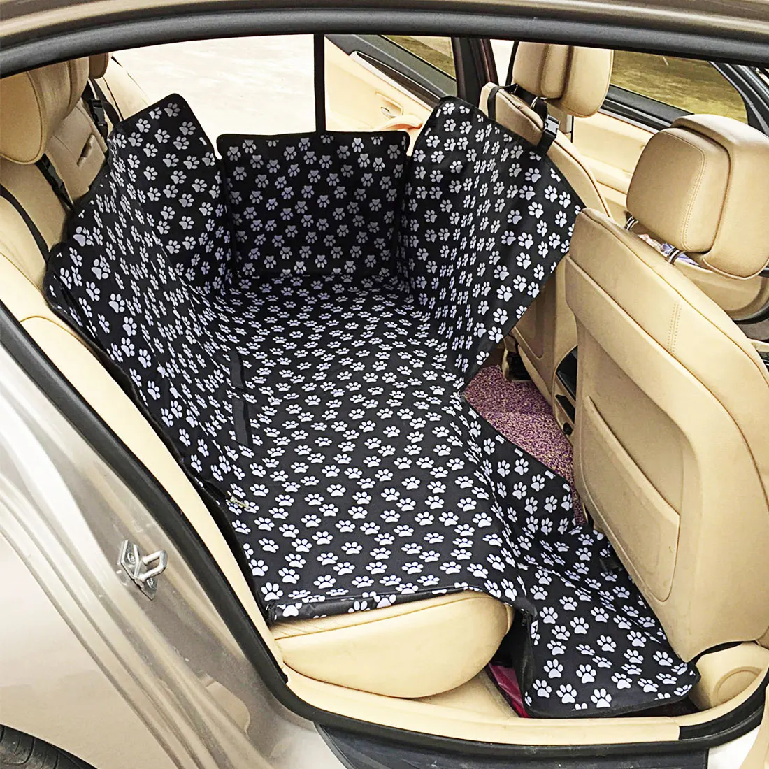 

Fashion Dog Car Seat Cover Waterproof Pet Transport Dog Carrier Car Backseat Protector Mat Car Hammock For Small Large Dogs