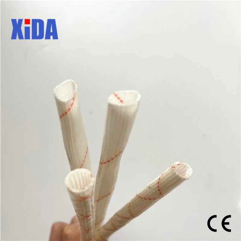 1M/Lot 1mm 1.5mm 2mm 2.5mm 3mm 3.5mm 4mm 5mm 600 Deg High Temperature Braided Soft Fiberglass Sleeving Fiber Glass Tube Tubing images - 6