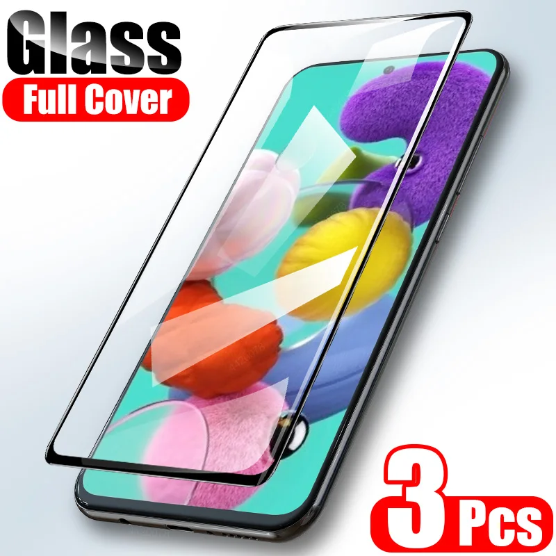 Защитное стекло для Samsung Salaxy A50 A51 A30 A70 A71 A10 A40 A30s A60 закаленное M10 A80 защита