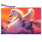 Алмазная живопись с крыльями и девушкой, ASF1820