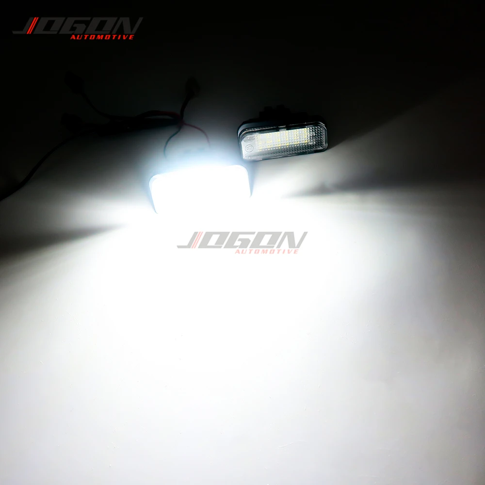 Светодиодный фонарь для номерного знака заднего багажника белый наконечник Tesla