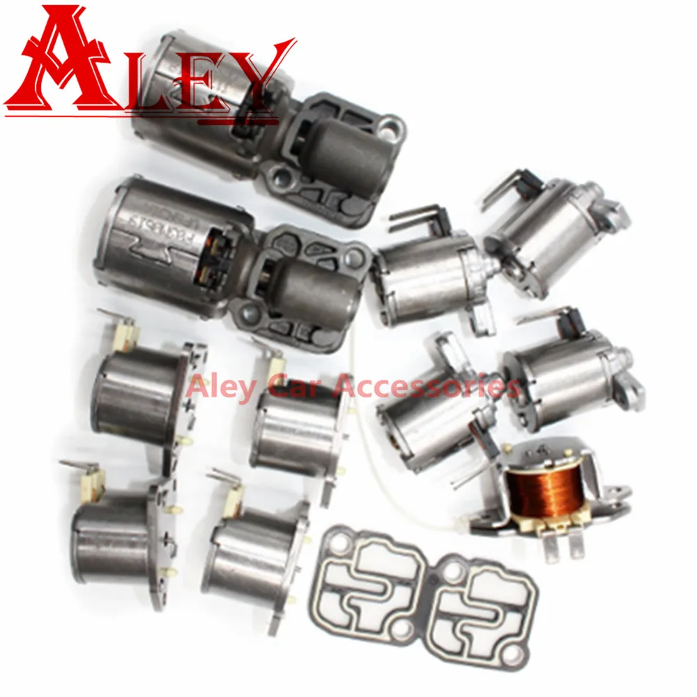 

02E DQ250 DSG Automatic Transmission 6speed Solenoids kit N215 PC1 N216 PC2 02E 321 371 E 02E321371E OEM Remanufactured Tested
