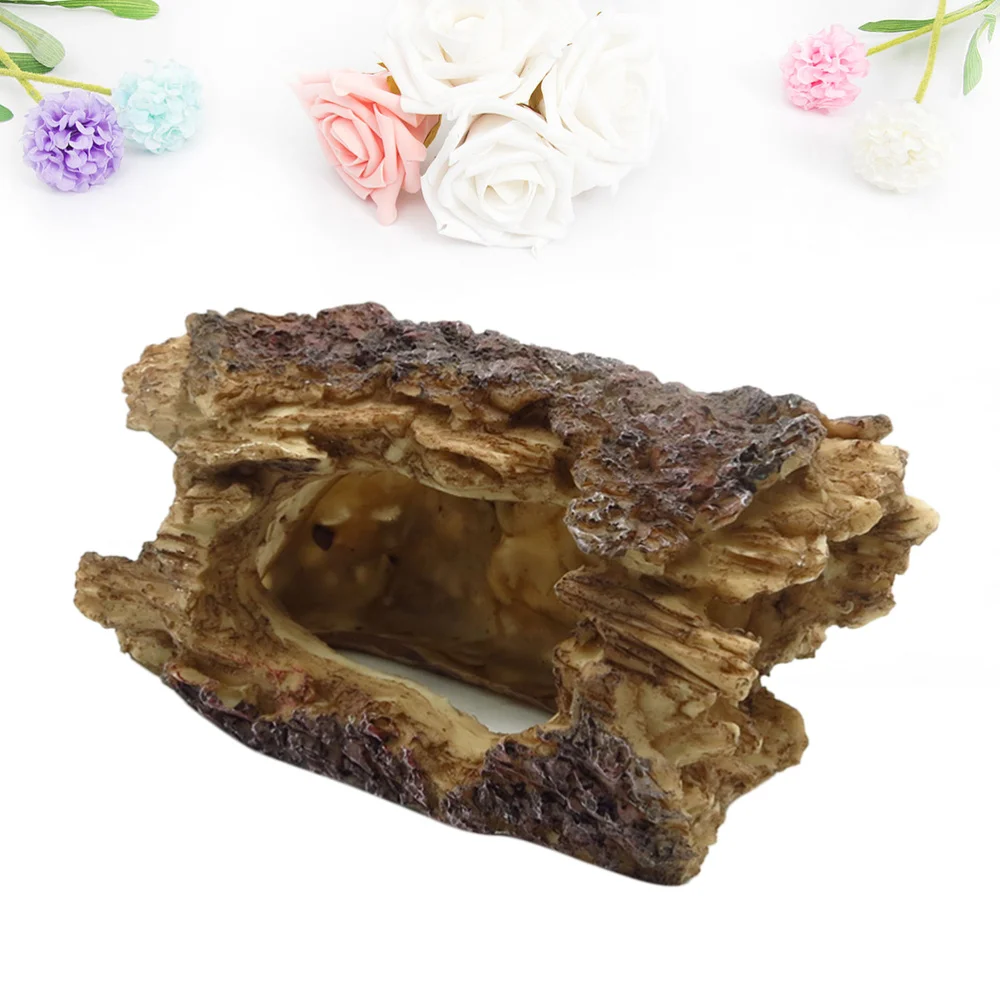 Черепаховый бак ландшафтный декор искусственный дэдвуд рыбный скрывающая