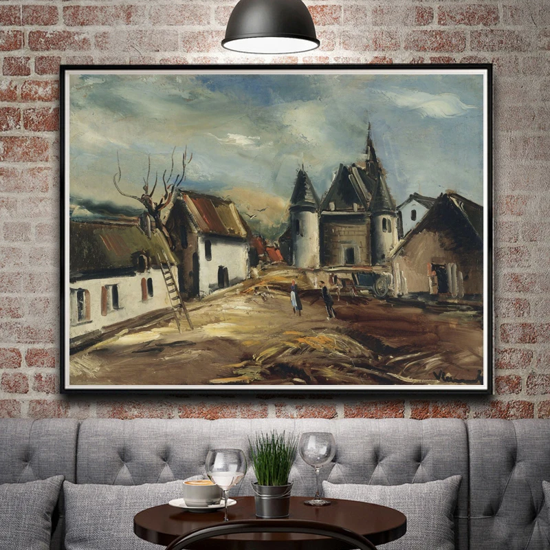 Плакаты с рисунком Альберта бирштадта каноэ пейзаж картины настенные декорации