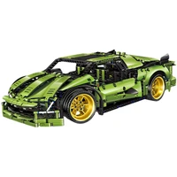 high tech lamborghinied super sport car model building blocks moc fast speed racing vehicle mini bricks boys toys for kids gifts