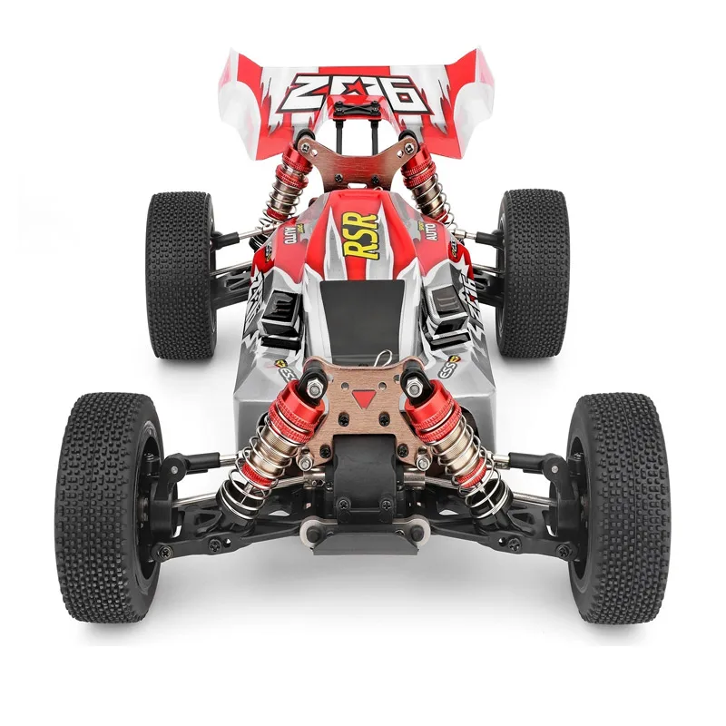 Wltoys 144001 1/14 4WD сплав 60 км/ч высокоскоростное радиоуправляемое Багги электрическая машинка игрушки 100 м Дистанционное управление автомобиль дизайн Дрифт автомобиль