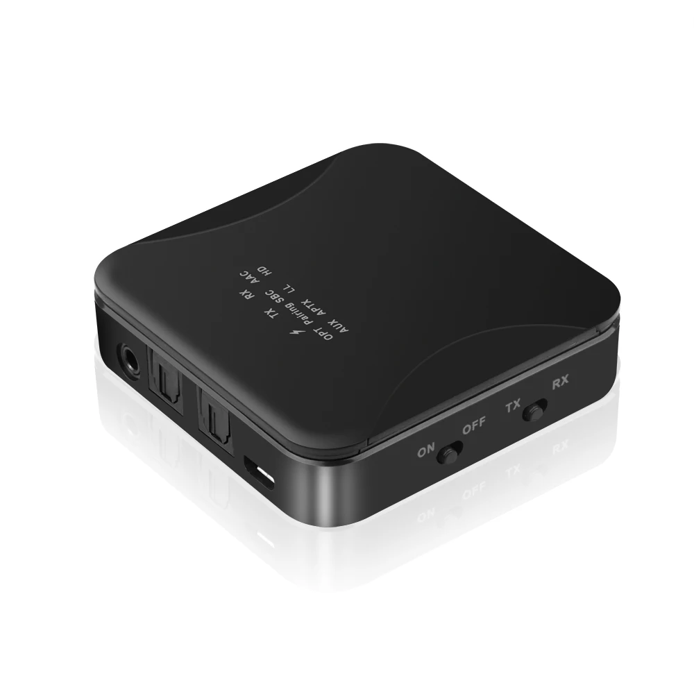 Беспроводной музыкальный адаптер APTX HD LL Bt приемник передатчика Bluetooth 5 0 разъем AUX 3