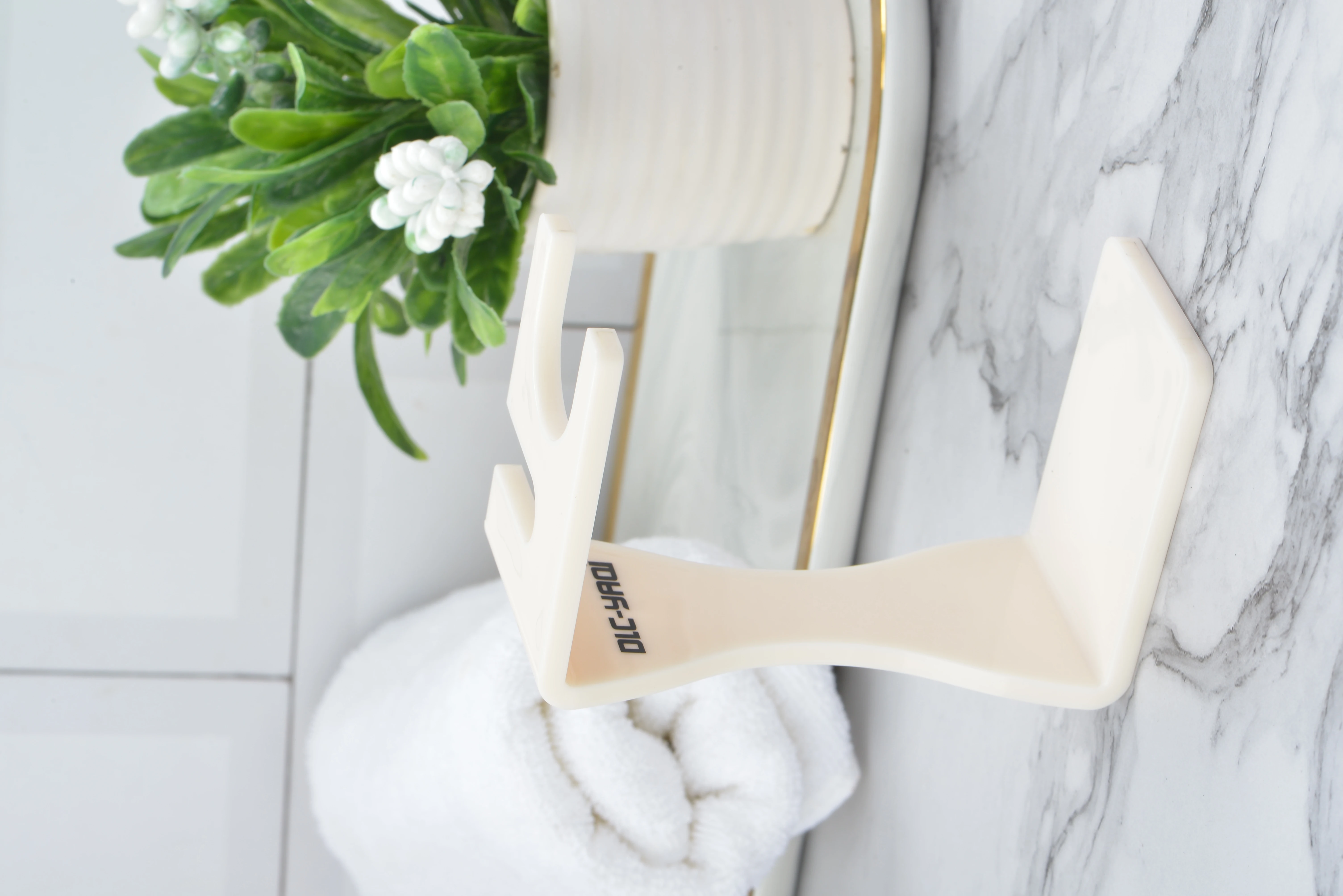 Дешевая кремово-белая кисть для бритья и держатель бритвы Yaqi