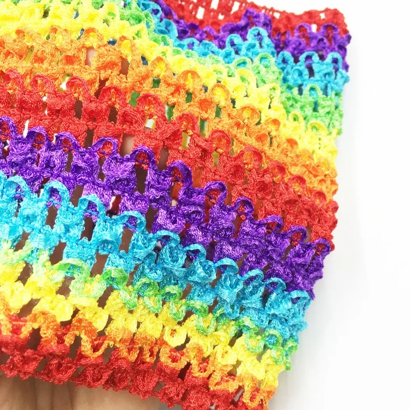 Аксессуары для шитья из эластичной ткани Детская повязка на голову 15 х15 см сделай