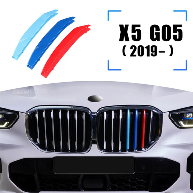 

Полоски для передней решетки радиатора для BMW X1 X2 X3 X5 X6 G06 G05 G02 G01 F16 F15 F26 F25 F48 E83 E84 E70 E53 M аксессуары 2019 2020 2021