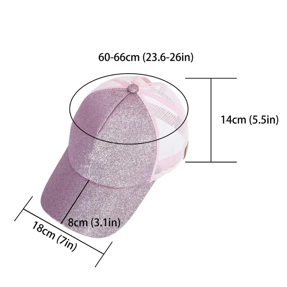 Бейсболка WELROG с блестками женская модная воздухопроницаемая Кепка-Снэпбэк от