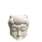 Бетонный цветочный горшок, искусственная смола, 3D подсвечник, голова Будды, плантатор, силиконовые формы, украшение для дома, стола, сада, форма для торта