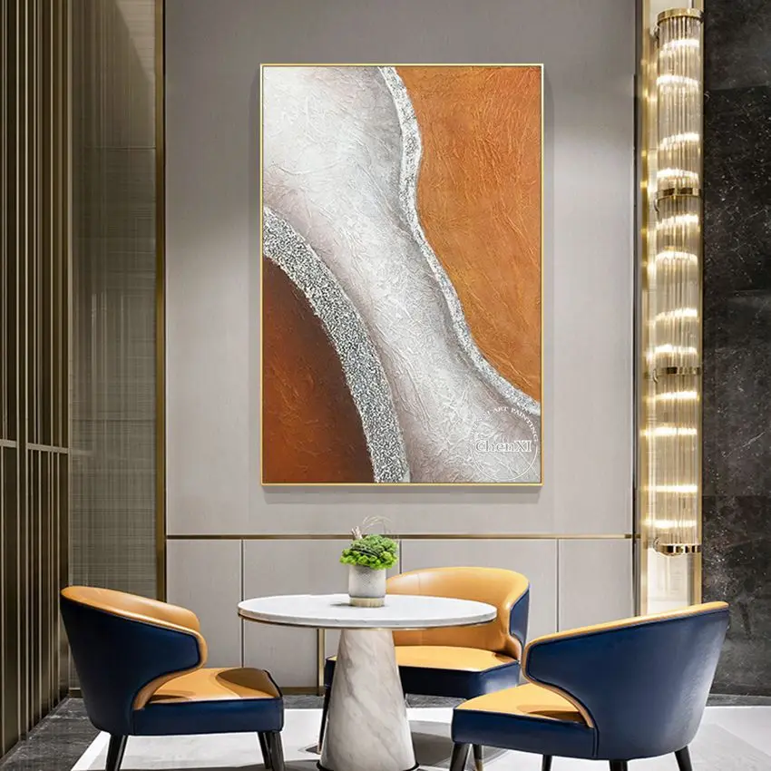 2022 New Arrival High Quality Abstract Idea Oil Painting 100% Handmade Painted Office Bedroom Home Decor Artwork Unframed |