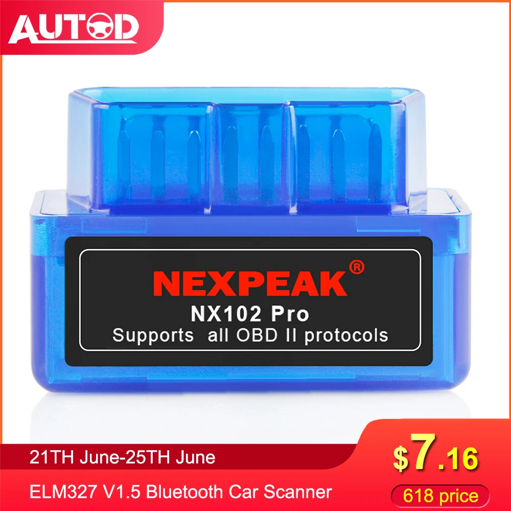 OBD2 ELM327 V1.5 сканер PIC18F25K80 Bluetooth адаптер V 1 5 ELM 327 мини диагностический инструмент OBD 2 автоматический