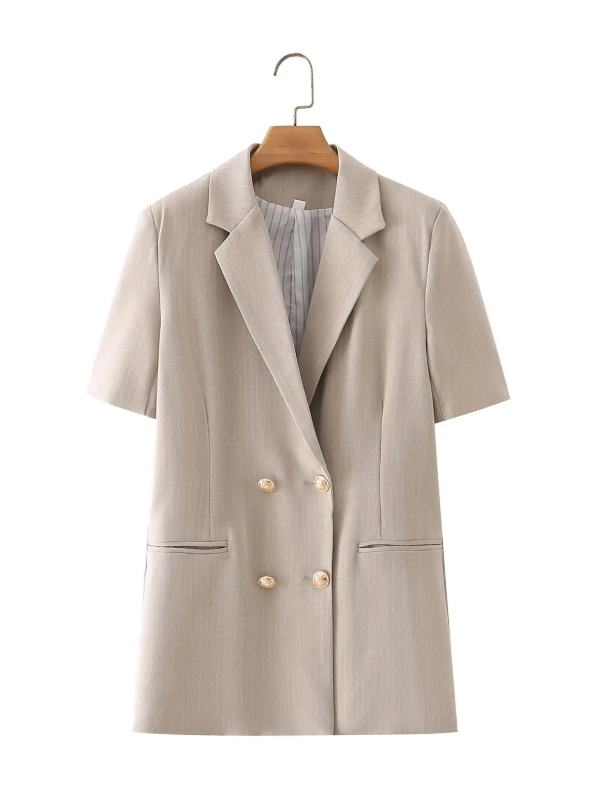 

2021 New Spring Summer Women Female Sexy Polyester Blazer Brand Blouse Outwear Women's Suit