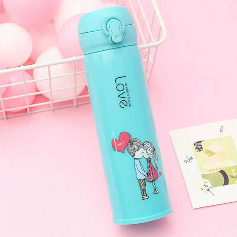 Милая стеклянная бутылка для воды девочек милая креативная Студенческая чашка