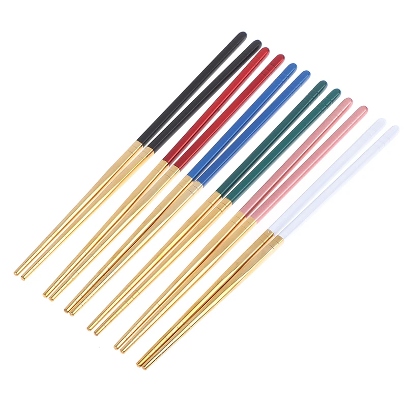 

Палочки для еды из нержавеющей стали, 1 пара