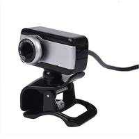 50mp hd usb2 0 webcam computer network live video head camera free drive 360 degrees rotary with mic for pc laptop desktop