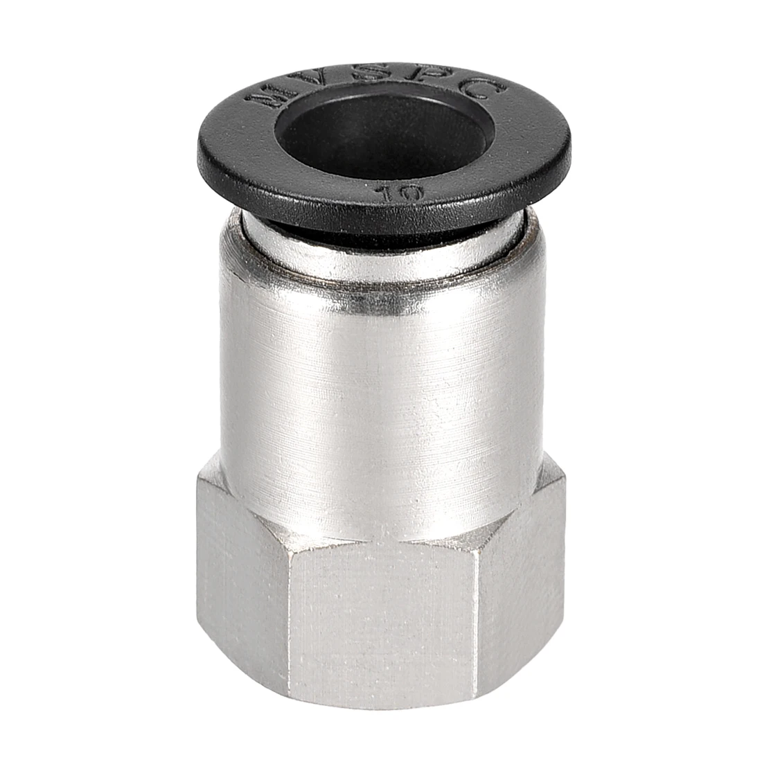 

uxcell Push to Connect Tube Fitting Adapter 10mm Tube OD x 1/8 NPT Female Straight Pneumatic Connecter Pipe Fitting